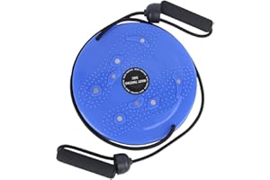 Multifunction Twister Board for Exercise, 25cm Magnetic Twisting Waist Disc with Pull Rope, Domestic Fitness Slimming Equipme