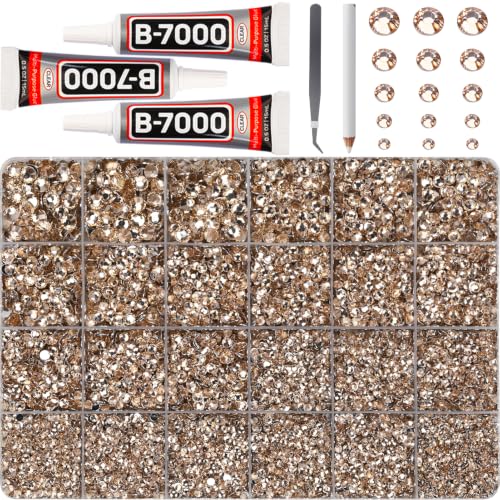 Tan Rhinestones Gems Bedazzling Crafting
