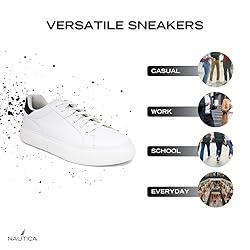 Nautica Men's Sneakers Lace-Up Casual Fashion
