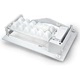 Upgraded AEQ72909603 AEQ72909602 Ice Maker Assembly for LG Refrigerator | Replacement for 2216335 AH3617225 EA3617225; 12 Cube Flex Tray Kit; Half Year Warranty