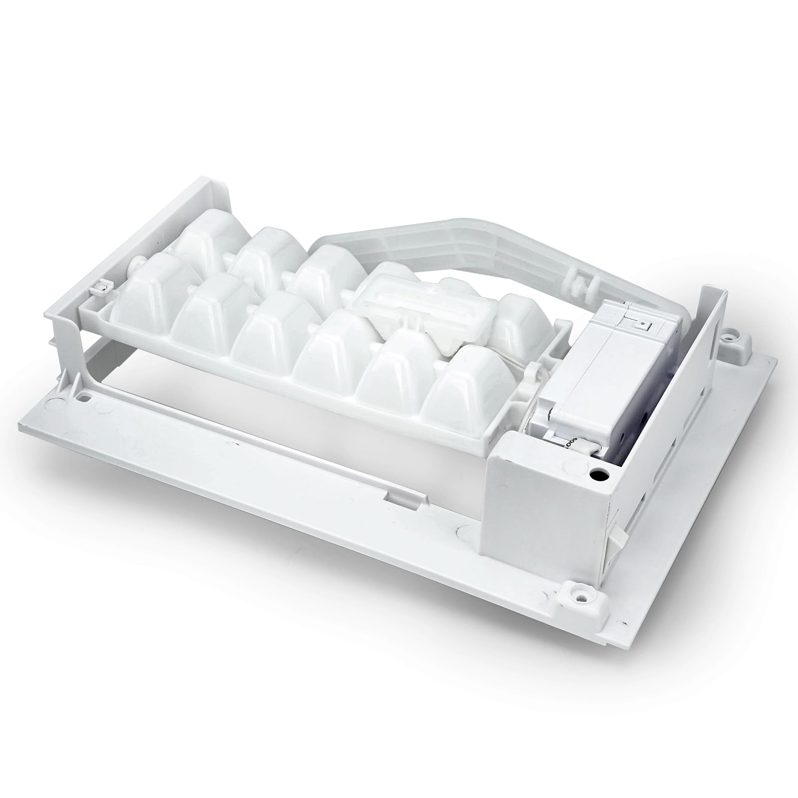 Photo 1 of Upgraded AEQ72909603 AEQ72909602 Refrigerator Ice Maker Assembly, Compatible with LG Refrigerators, Replacement for 2216335 AH3617225 EA3617225, 12 Cube Flex Tray Kit, Half Year Warranty