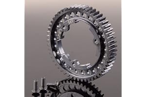 XBERSTAR 6448 Hot Racing 45#Steel 54T 1 Mod Hardened Steel Spur Gear for Traxxas 1/10 E-Revo 2.0 VXL 1/5 X-Maxx Maxx 1/7 XO-1 (54T)