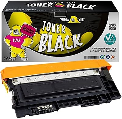 YELLOW YETI CLT-K406S Black Toner Compatible Samsung CLP-360 C410W 1500 Pages