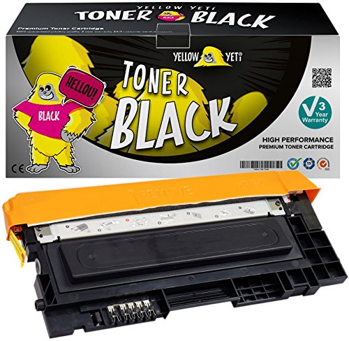 YELLOW YETI CLT-K406S (1,500 Pages) Compatible Black Toner Cartridge for Samsung Xpress SL C410W C460FW C460W C467W CLP-360 CLP-365 CLP-365W CLX-3300 CLX-3305 CLX-3305FN CLX-3305W