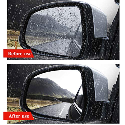 image for Hysagtek 6 Pcs Car Rearview Mirror Film Car Side View Mirror HD Anti F