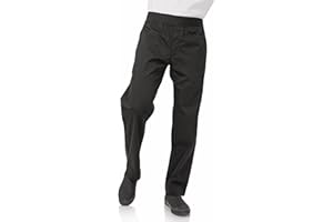 Chef Works Men's Lightweight Slim Chef Pants
