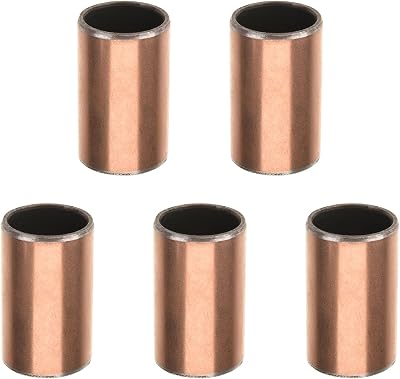 Othmro 10x12x20mm Sleeve Bearing Oilless Bushing Plain Bearing Carbon Steel