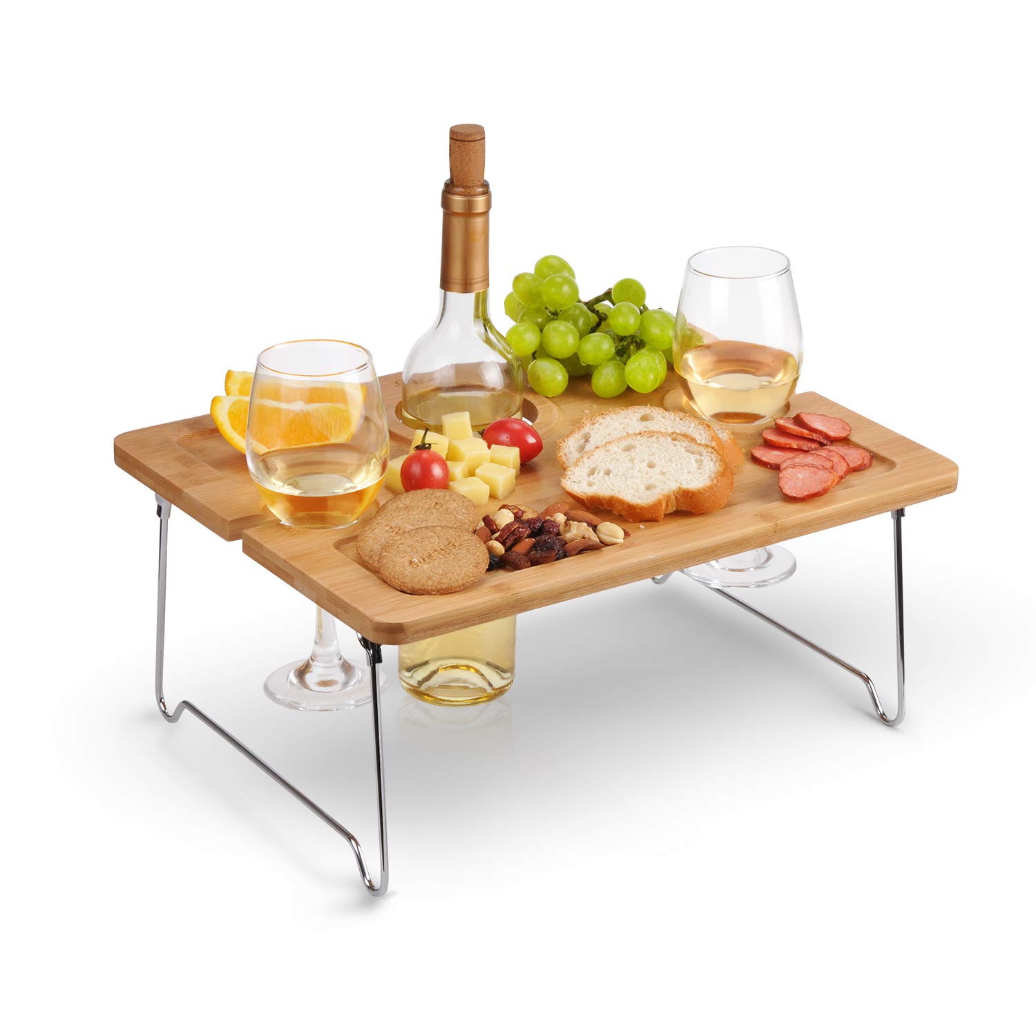 Best Folding Table With Wine Glass Holder