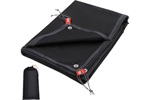 REDCAMP Ultralight Tent Footprint for 8-10 Person Tent, Multifunctional Waterproof Camping Tent Tarp for Camping, Hiking and 