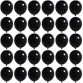 5 inch Black Party Balloons, 100 pcs Mini Thick Latex Balloons for Birthday Wedding Baby Shower Decorations(Black)