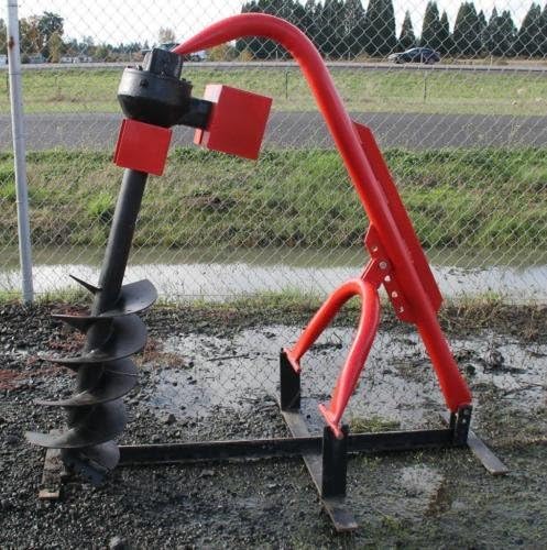 Farmer Helper Post Hole Digger w/12" Auger all Cat-1 3Pt tractors 20+45HP Rated
