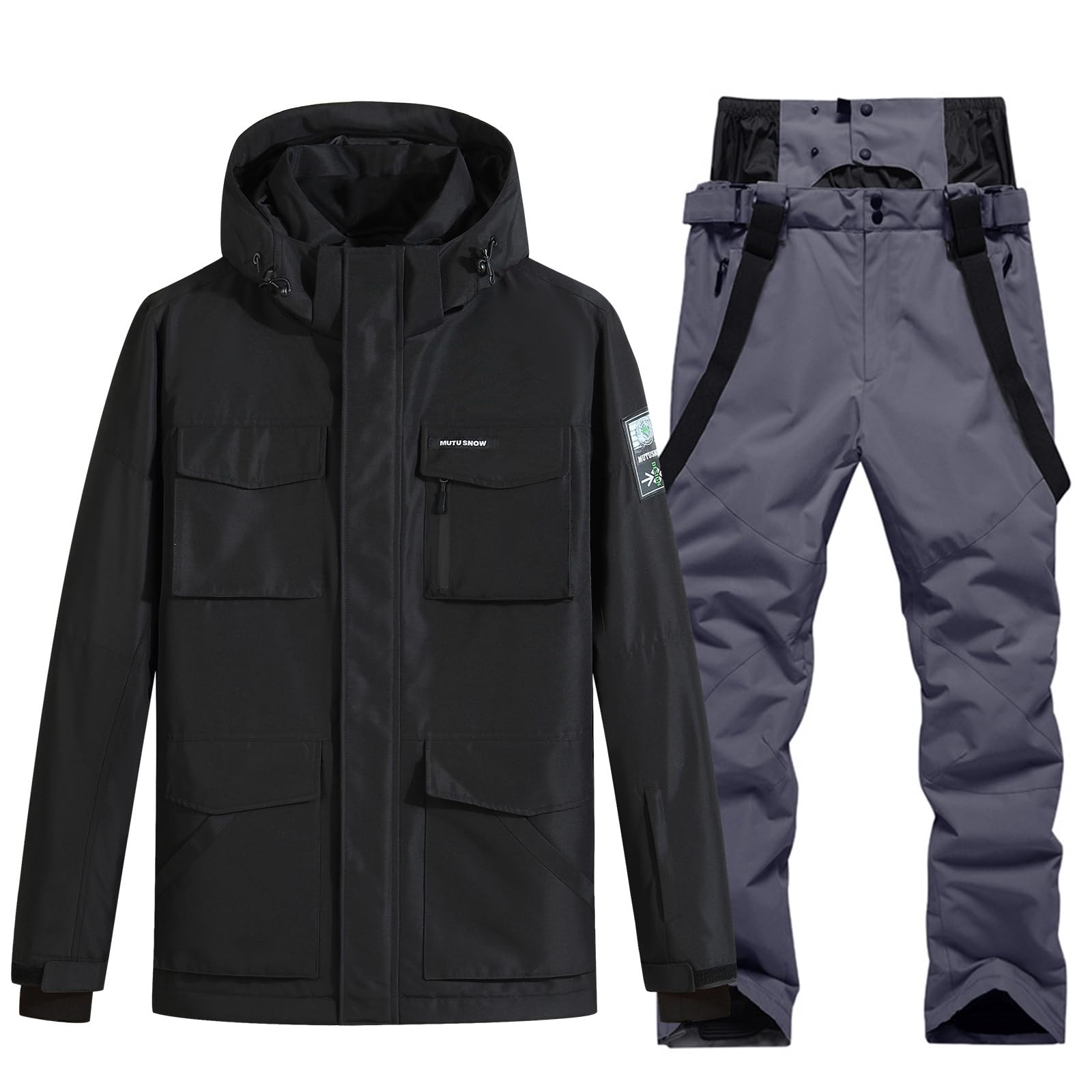 Photo 1 of **No pants**Men's Ski Jacket Waterproof Snowsuit Windproof Snow Suit Winter Ski Suit