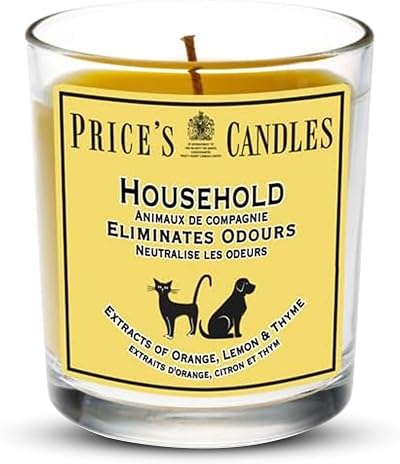 Prices Household Pet Jar Candle Odour Eliminating Orange Lemon Thyme long