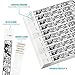 500 WristCo Zombies Tyvek Wristbands for Events - ¾” x 10” - Waterproof Recyclable Comfortable Tear Resistant Paper Bracelets Wrist Bands for Concerts Festivals Admission Party Tours