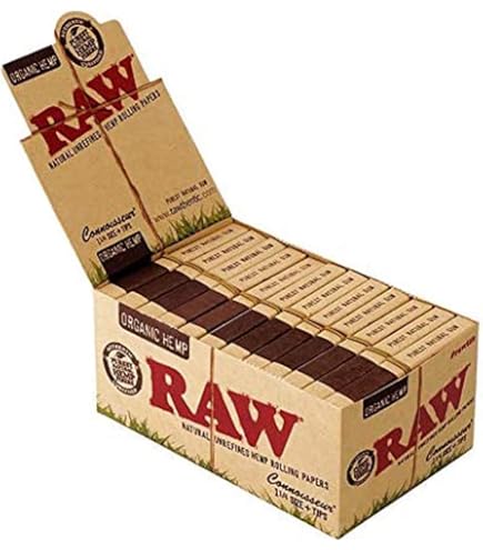 OCB Brown Rice Mini Cones – 24 Boxes Of 10 (240 Cones Total) – All-Natural