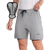 ARSUXEO Loose Fit Padded Bike Shorts for Men Cycling Shorts Mountain Bike Shorts