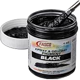 Fasco Epoxies Black Pigment for Epoxy Resin, Gelcoat, Paint - 4 oz