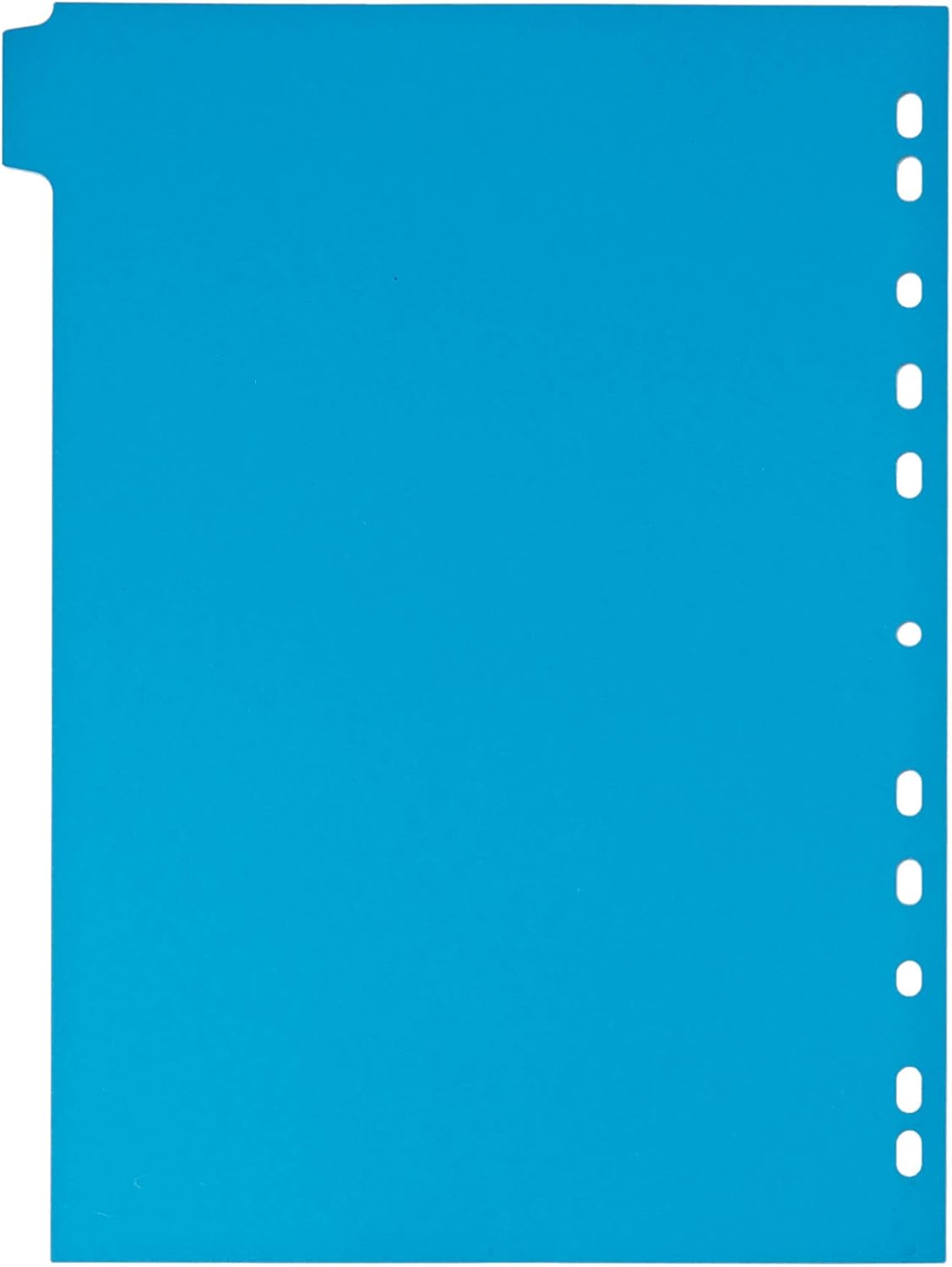 Oxford Campus A4 Size, 10 Part Divider, Multi-Coloured Card Index Dividers for Ring Binders & Lever Arch Files, School Office Filing - Image 4