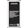 Galaxy S5 Battery 2800mAh EB-BG900BBC EB-BG900BBU EB-BG900BBE Battery for Samsung Galaxy S5 SM-G900 Series G900A/P/V/T/F/H/R4/TR/W8/BVB, i9600, Galaxy S5 Active SM-G870 Battery Replacement