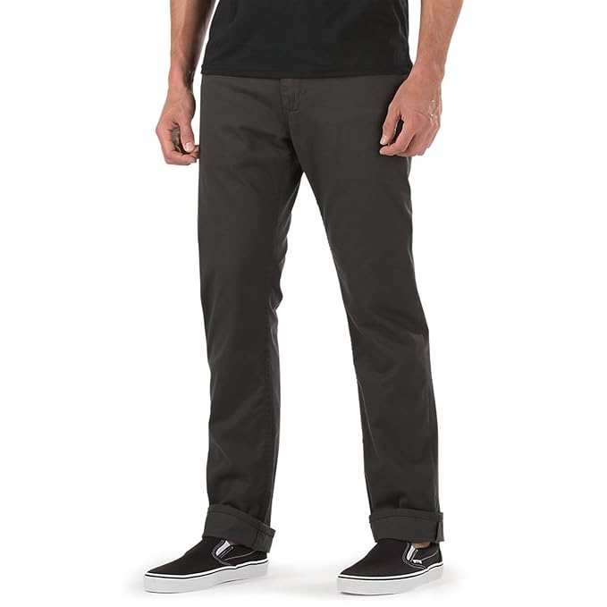 pantalones vans gris