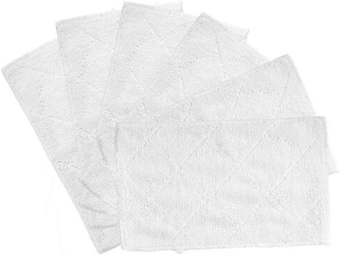 Revin-Sky 6 Pack Steam Cleaner Microfiber Washable Floor Mop Replacement Pads Cleaning Pad Compatible with Light 'N' Easy S3101 S7326 S3601