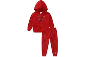 Marvel Spider-Man Boys Hoodie and Pants Set for Toddlers and Big Kids