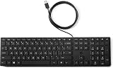 HP Hewlett Packard 320K Wired Desktop Keyboard UK Halley Layout view 2