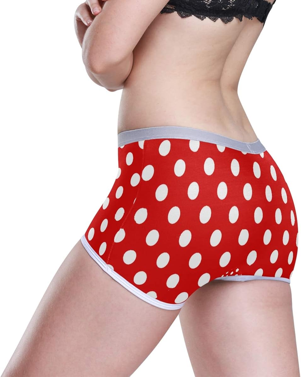 red and white polka dot underwear