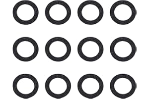 HABIIID 12 Pcs Replacement Bowl Nut Washer Gasket Fits Tecumseh Carburetors 27110A, 632673
