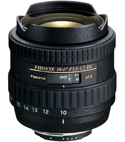 Amazon.com : Tokina AF 10-17mm F/3. 5-4.5 at-X 107 DX Fish