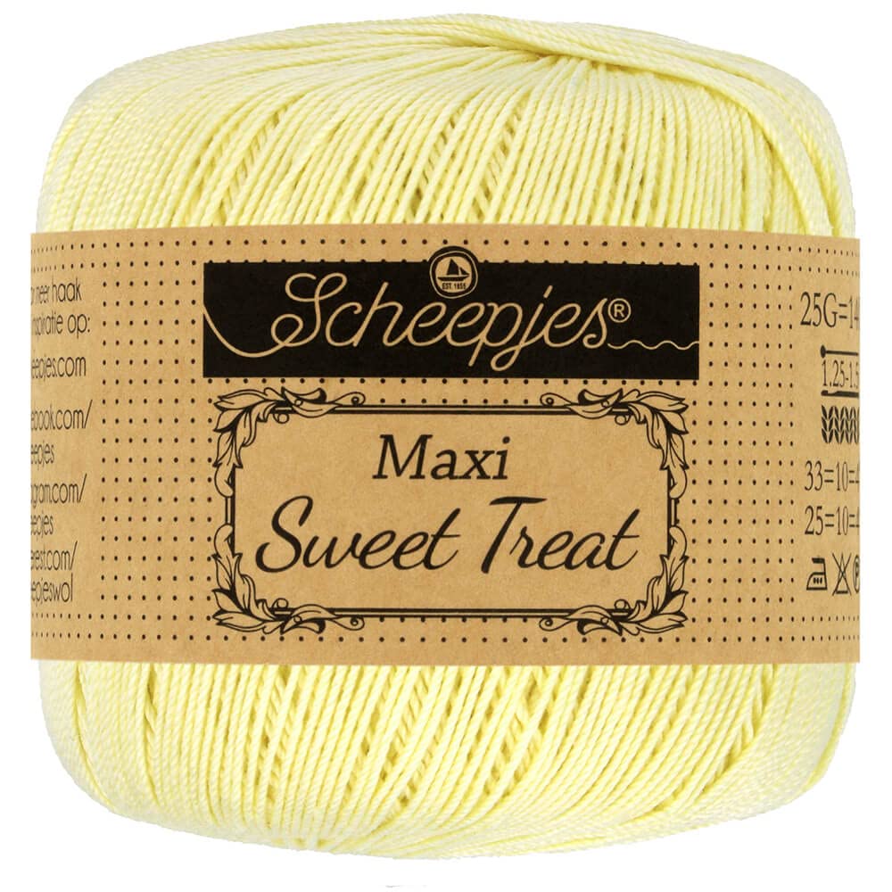 Scheepjes - Scheepjes Maxi Sweet Treat 101 Candle Light Yarn - 1x25g — image 1