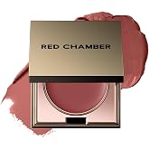 RED CHAMBER Blush, Multi-Purpose Cream Blush for Cheeks &amp; Lips, Chumei | Multi-Use,Buildable Color,Dewy/Matte Finish,Hydrating,Mature Skin,Fragrance-Free, Cruelty-Free,Clean Beauty,Travel-Size