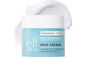 e.l.f. SKIN Holy Hydration! Face Cream - Fragrance Free, Moisturizes & Softens Skin, Quick-Absorbing & Ultra-Hydrating, 1.8 O