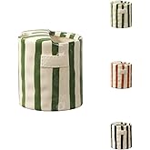 Hckaz Hand-Painted Striped Coffee Mug,Heat Resistant And Slip Resistant,Ceramic Coffee Cup With Sip Hole,Suitable For Home Kitchens And Dining Rooms (green)