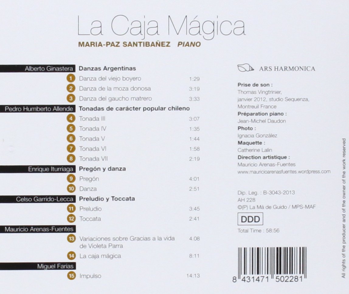 Maria-Paz Santibañez: La Caja Magica ; Santibañez: Maria-Paz ...