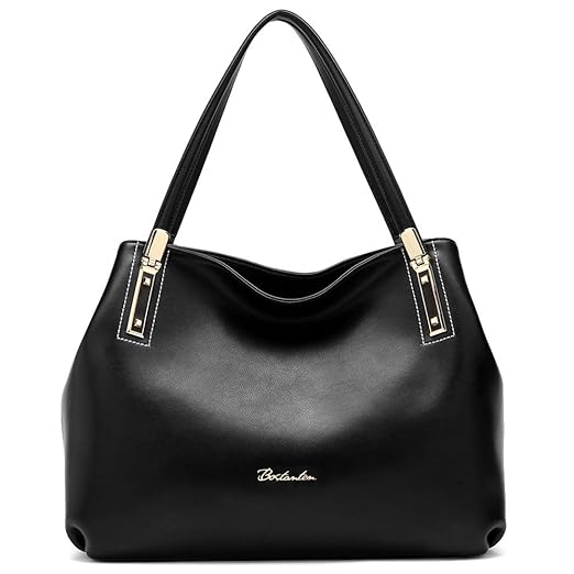 title=BOSTANTEN Vera Pelle Borsa Donna Cuoio Borse Tote a Mano Spalla Manico