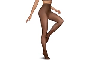 Vertvie Fleece Lined Tights for Women Thermal Pantyhose Fake Translucent Winter Warm Tights High Waisted Thick Leggings