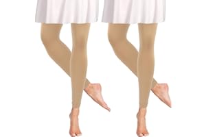 2 Pack Ballet Tights for Girls, Footless Dance Tights Leggings for Girls Toddler Little Big Girls for School and Daily