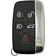 Smart Key Fob Shell Case Fit for Range Rover Land Rover LR2 LR4 Sport Velar Evoque Jaguar F-Type XJ XF F-Pace XE Smart Key