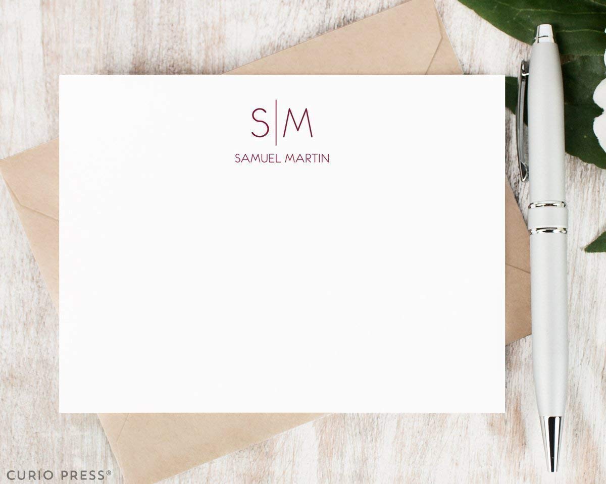 custom folded note cards with envelopes