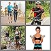 RunningBeltMax Running Belt Waist Pack -- Waterproof Fanny Pack for iPhone, Samsung Galaxy, Android - 3 Pockets, Black