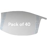 3M Versaflo Peel-Off Visor Covers M-926, Case of 40 | For M-925 Standard Visor