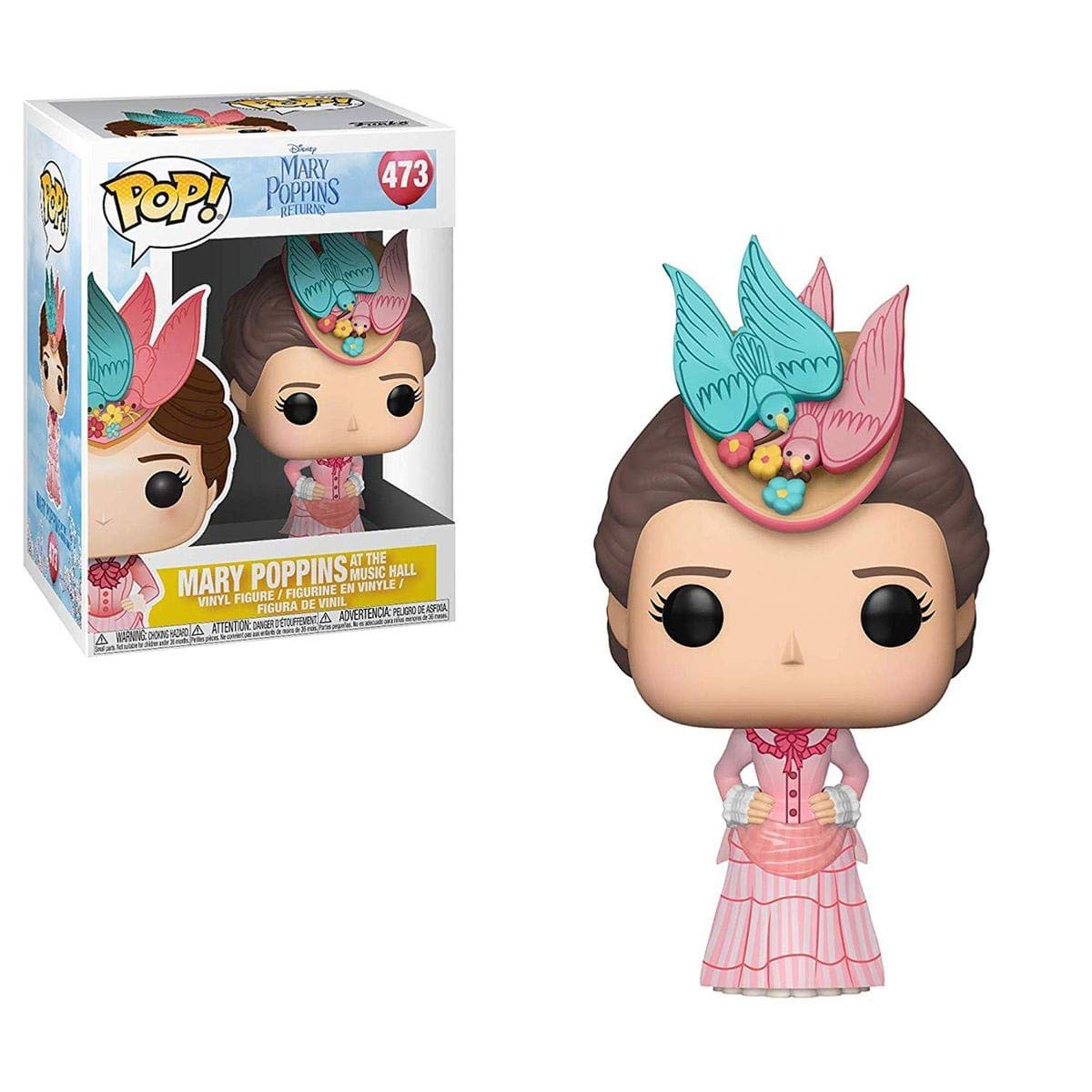 POP! Vinyl: Disney: Mary Poppins: Mary (Pink Dress)