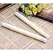 Taper Candles-Led Melted Dripping HoneyComb Flickering Flameless Candles With Timer,12 inch tall,Ivory,Pack of 2