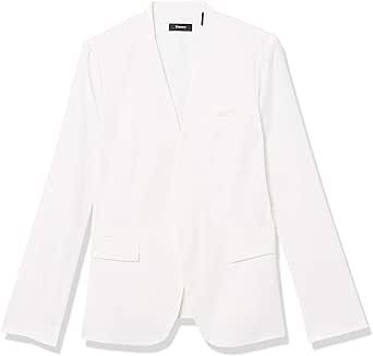 theory silk unstructured blazer