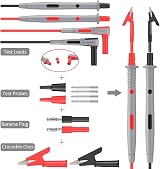 Proster 23 in 1 Multimeter Test Leads Kit with Probes Crocodile Clips Banana view 7