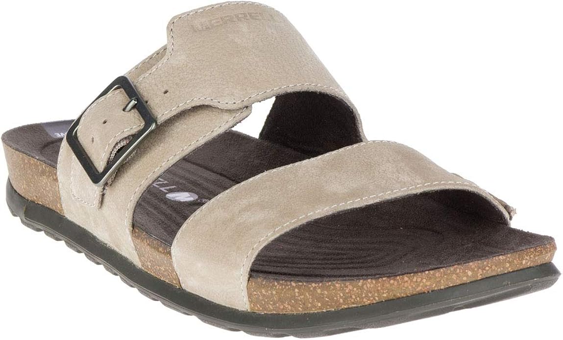 merrell downtown slide buckle sandals