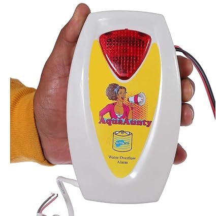 IoTfiers Water Overflow Tank Alarm with Voice Message in English and Hindi | AquaAunty