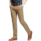 Match Men's Slight Stretch Regular Fit Chino Casual Pants #8105