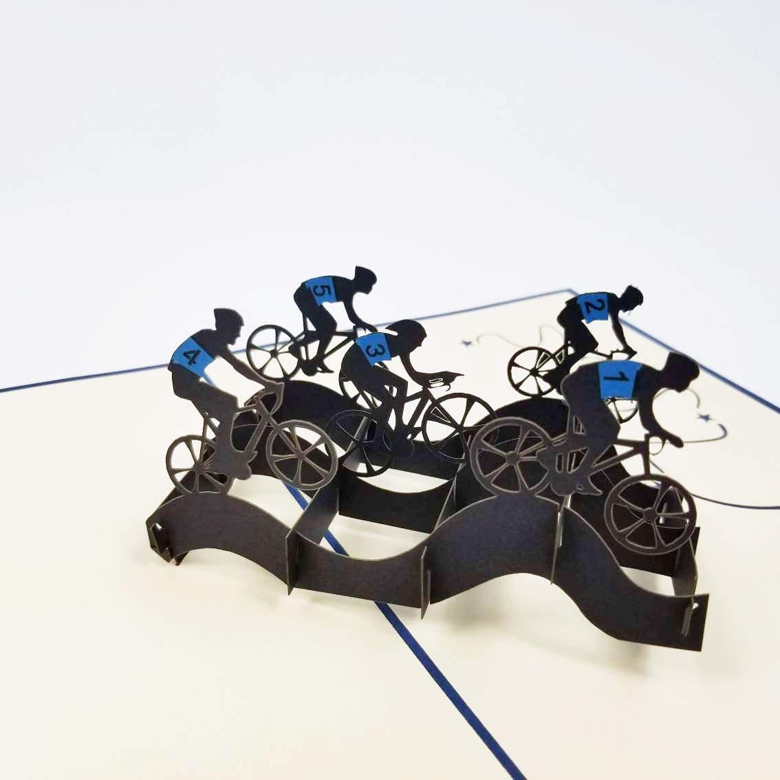 Buy POP CARD EXPRESS Bicycle Racing Cards Birthday Card, Anniversary